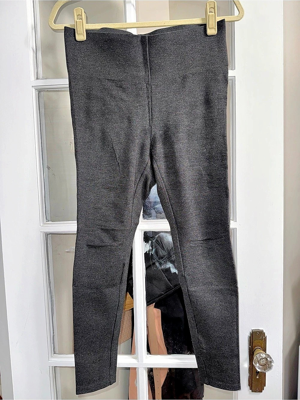 LOFT Charcoal Sculpt Leggings in Petite Small